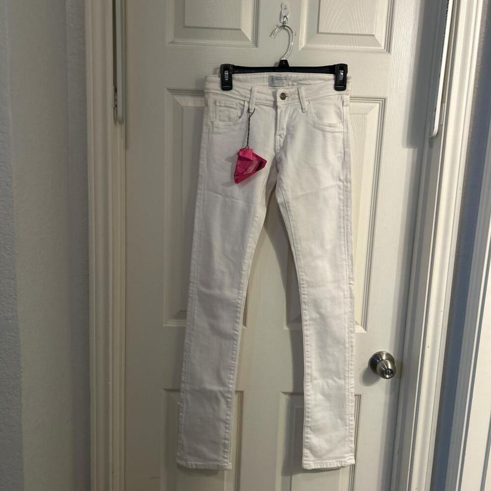 Lee Supa Tube Skinny White Jeans Womens‎ Size 6